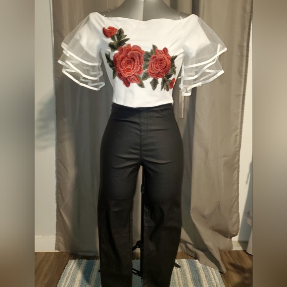 JODIFL Faux Leather Pants - Picture 3 of 15